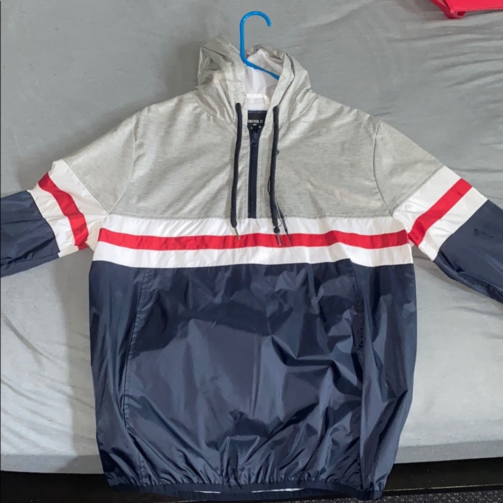 Forever 21 Windbreaker Hoodie